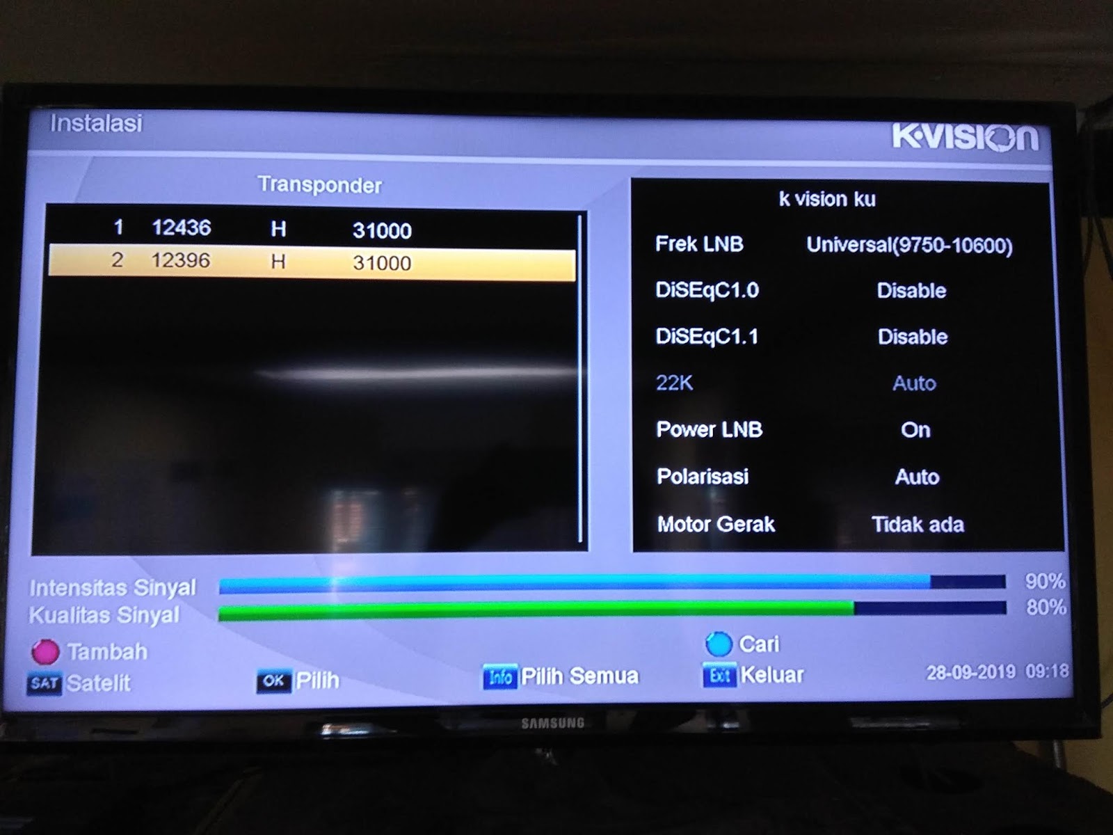 Solusi Untuk Siaran KuBand Nex Parabola, Kvision Gol, Nusantara HD